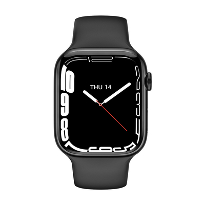Mann-Eignungs-Verfolger Smartwatch mit M2 tragen ankommende abgehende Rufe