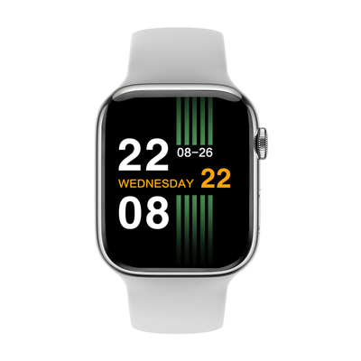 Mann-Eignungs-Verfolger Smartwatch mit M2 tragen ankommende abgehende Rufe