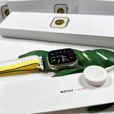 Proultra Android kompatibler Smartwatch 2,02-Zoll-Bildschirm H10, der Doppelknöpfe dreht