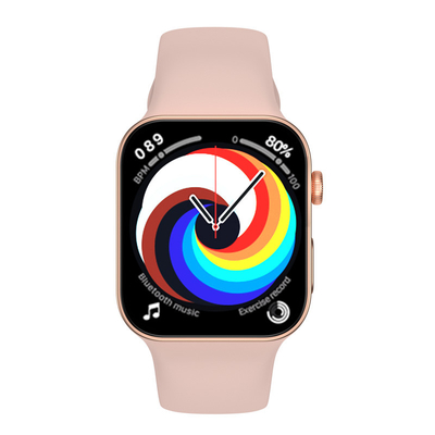 IP6X ECG Wifi Android Smartwatch 4G i7 mit Abgrund-blauem Sport-Band