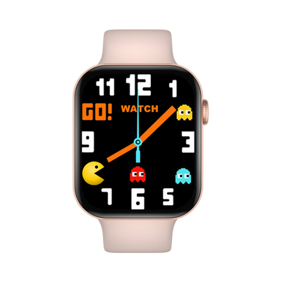 NFC Smartwatch des geteilten Bildschirms 44mm für Android-Handy-Gestalt in Digital-Spielen