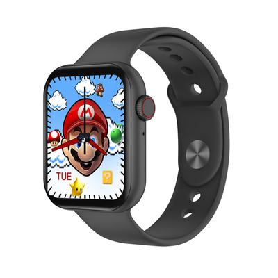 Doppelter Edelstahl Gt168 Smartwatch mit Oximeter und Blutdruck