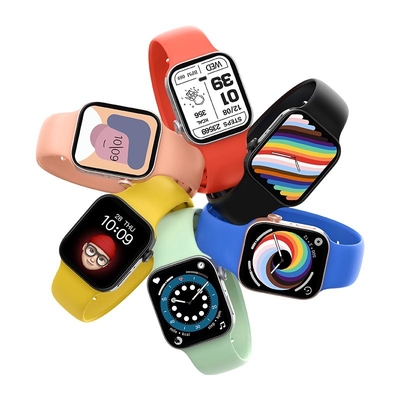 Wasserdichtes Android T500 plus Prosmart watch-Reihen 5 6 mit der Radioapparat-Aufladung