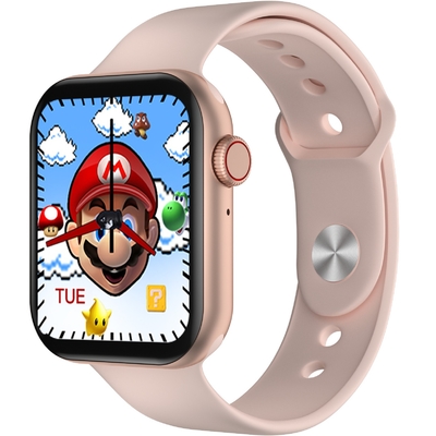 Doppelter Edelstahl Gt168 Smartwatch mit Oximeter und Blutdruck
