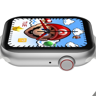 Doppelter Edelstahl Gt168 Smartwatch mit Oximeter und Blutdruck