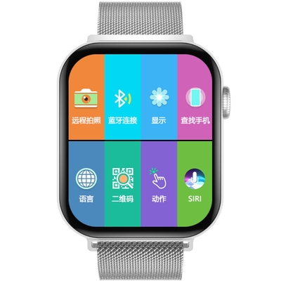 Wasserdichtes Android kompatibles Smartwatch Großbildherz Rate Bracelet ODM 44mm