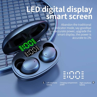 Hifi drahtlose Bluetooth-Stereolithographie Earbud der Batterie-40H für Musik-Sport-Spiel